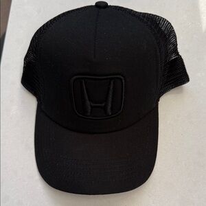 Honda Black Mesh Cap